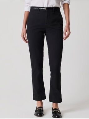 J Crew Pants 6P Chino Black